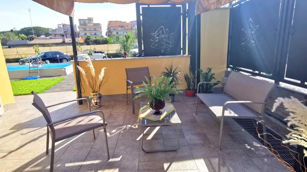 La Villa Trinacria Giardini-Naxos Buitenkant foto